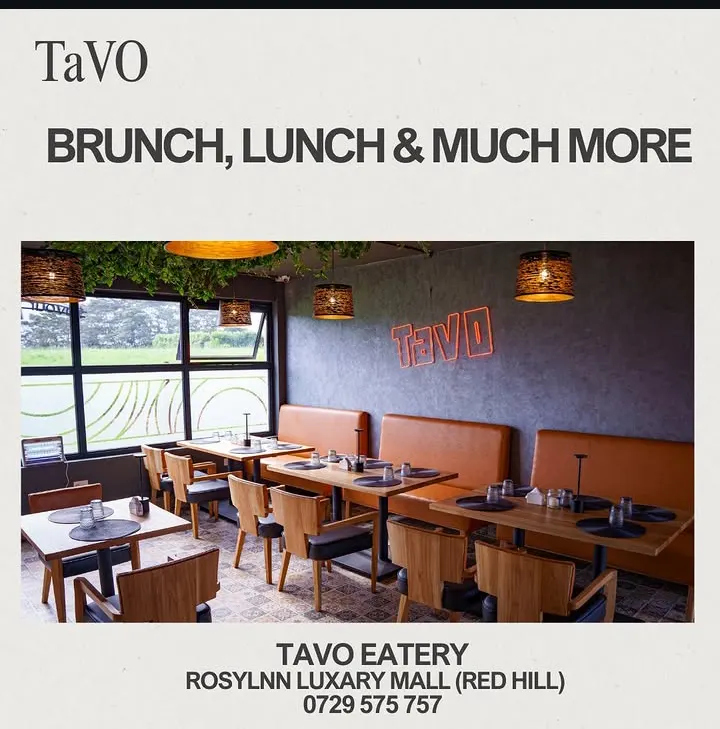 TAVO interior dining room